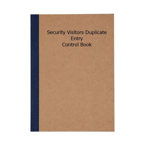 RBE Security Entry Control Visitors Book