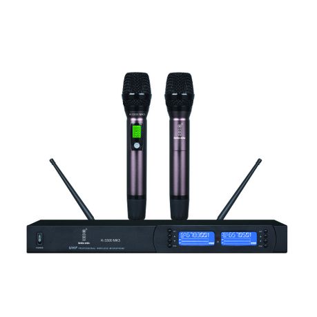 iMix UHF Adjustable Frequency Wireless Microphone (K-3300-MK3