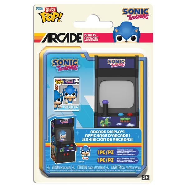 Funko Bitty Pop! Arcade: Sonic The Hedgehog - Sonic With Ring