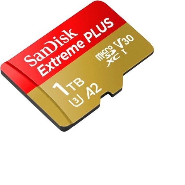 SanDisk EXTREME PLUS 1TB MICROSDXC UHS-I MEMORY CARD - Up to 200MB/sec