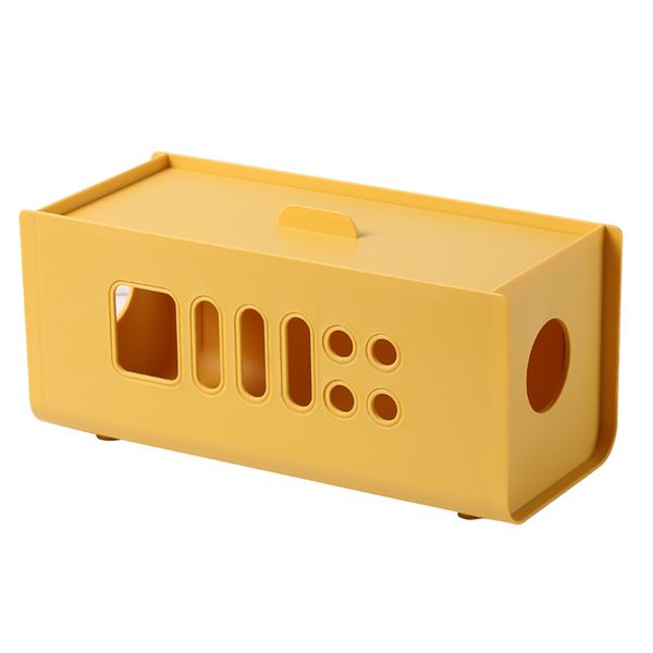 Anti Dust Cable Storage Box Hide Wires Power Line Cases For Home Office