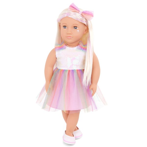 Our Generation 18-Inch Classic Doll Iris - Doll with Multiple Styles