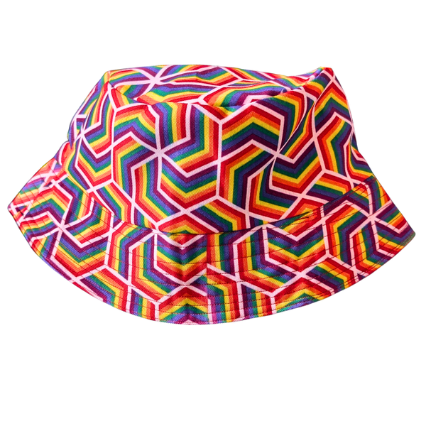 Prism Colour Rainbow Bucket Hat
