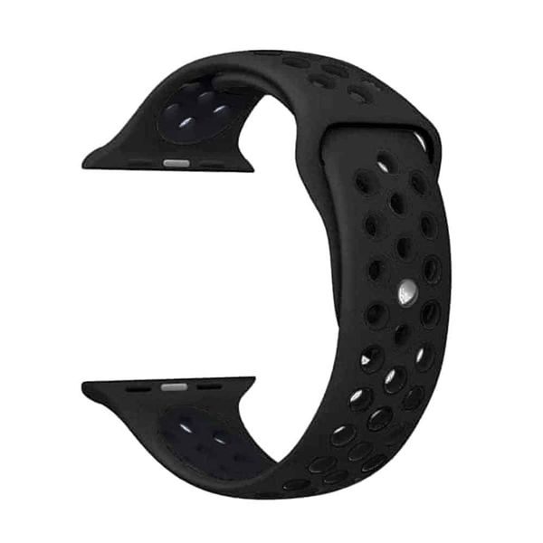 Killer Deals Silicone Strap Compatible with 42/44/45/49mm Apple Watch - Grey &amp; Black