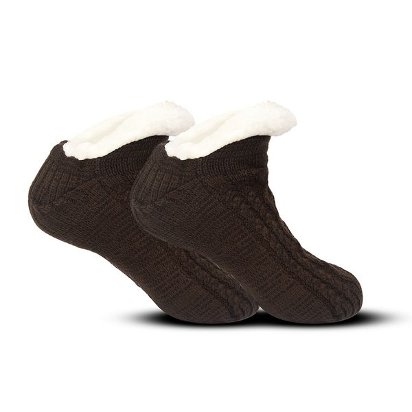 Home Floor Socks Plus Velvet Thick Warm Socks Non-Slip Socks Slippers Socks