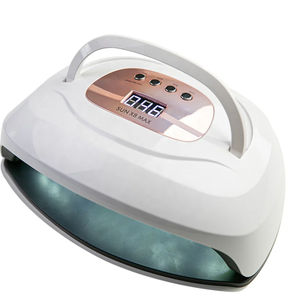 LED Nail Lamp with Anti-Glare &amp; Hand Sensor - Fast &amp; Even Gel Drying