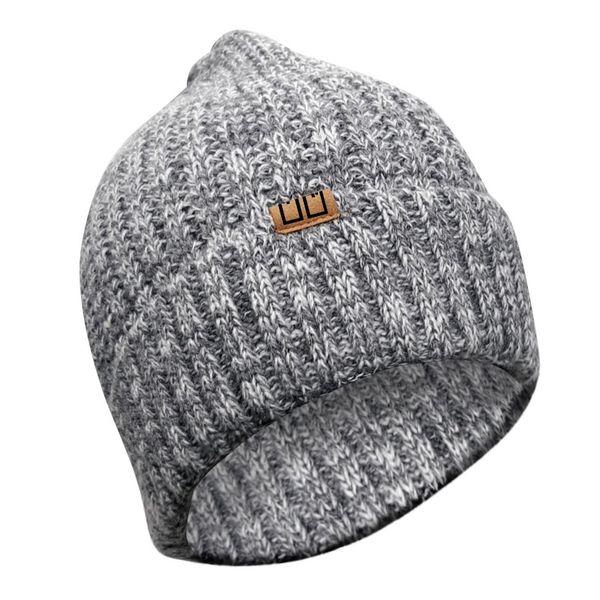 Bufftee Winter Warm Knitted Beanie Grey Mélange image