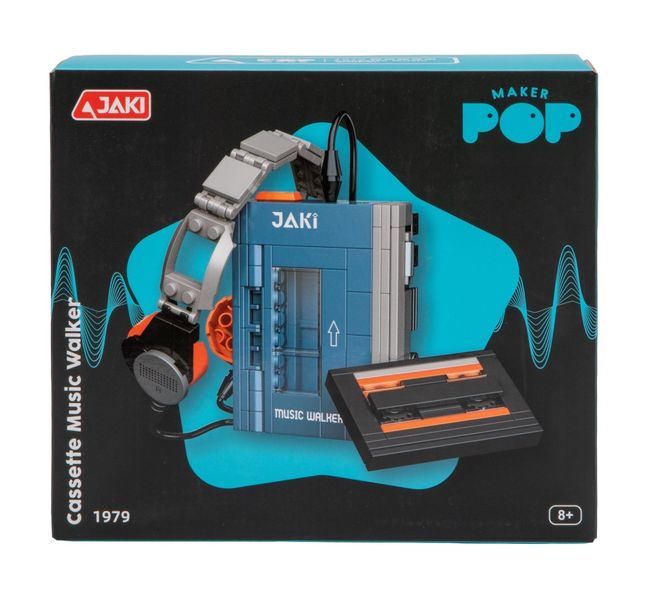 Jaki 1979 Retro Cassette Music Player (146pcs) - 11cm Tall
