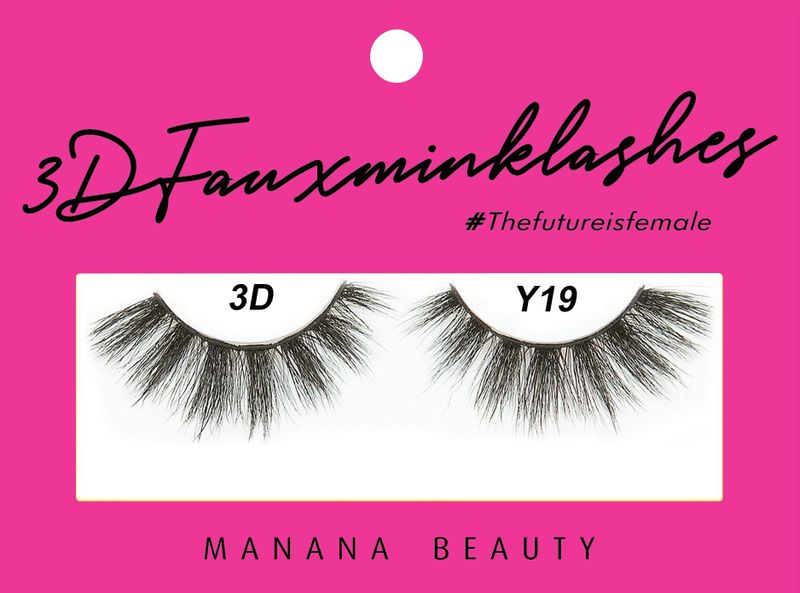 Manana 3D Faux Mink Lashes - Pelo