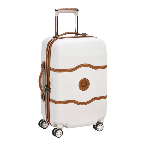 Delsey Chatelet Air 67cm - 4 Wheel Cabin Trolley Case - Angora