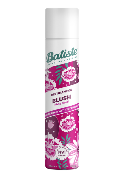 Batiste Dry Shampoo Blush, 200ml, Instant Hair Refresh between washes