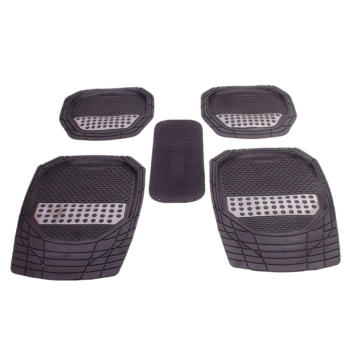 5 Pieces All Car Universal Rubber Floor Mat Set Shop Today. Get it