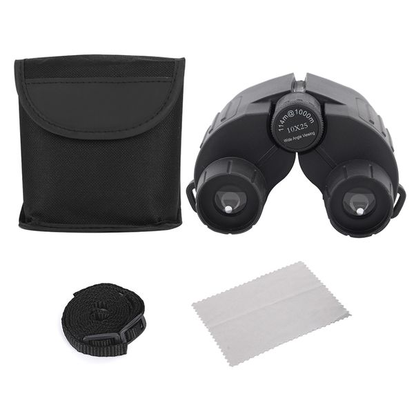 10x25 Compact Binoculars Night Vision for Travel Birdwatching