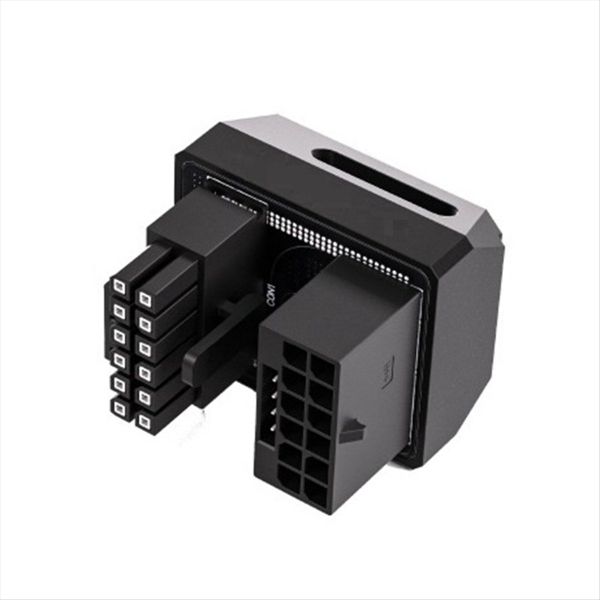 16Pin Gpu Power Connector 180 Degree Angled Adapter Std