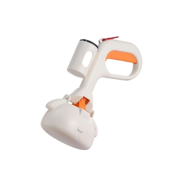 Pooper Scooper With Pet Waste Bags, White, Single Pack