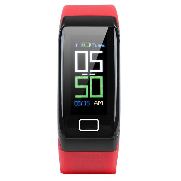 Fitness Bracelet: Red