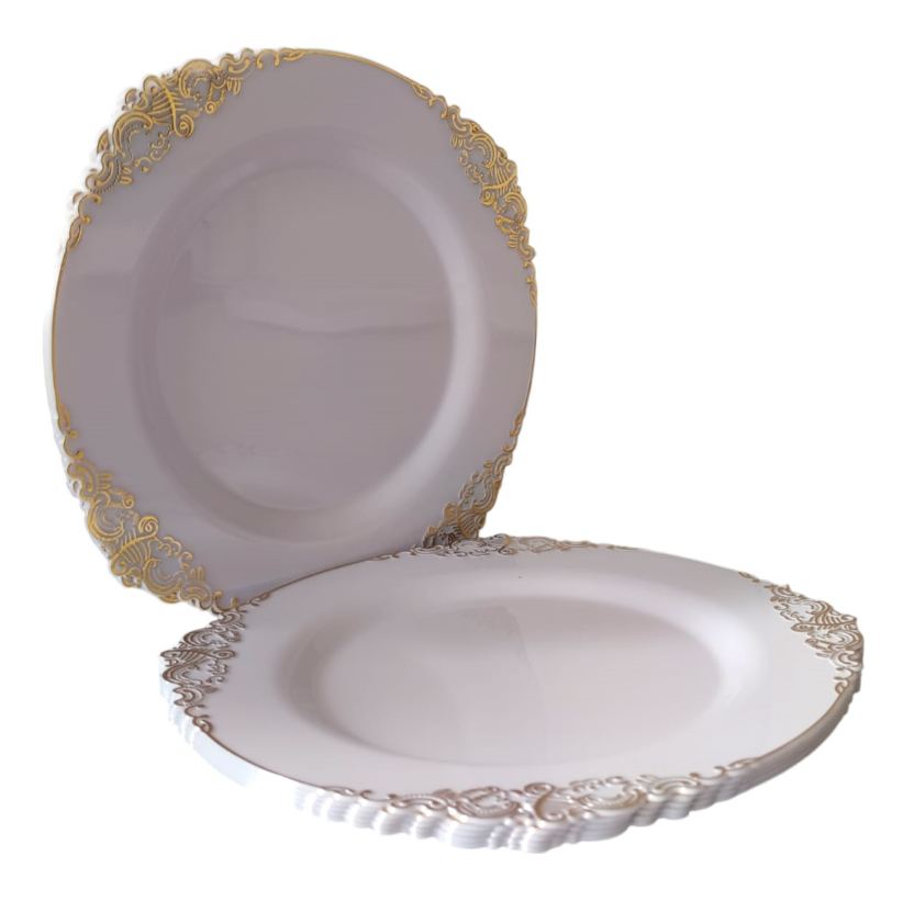 Disposable Plastic Round Appetizer Plates | Shop Today. Get it Tomorrow ...