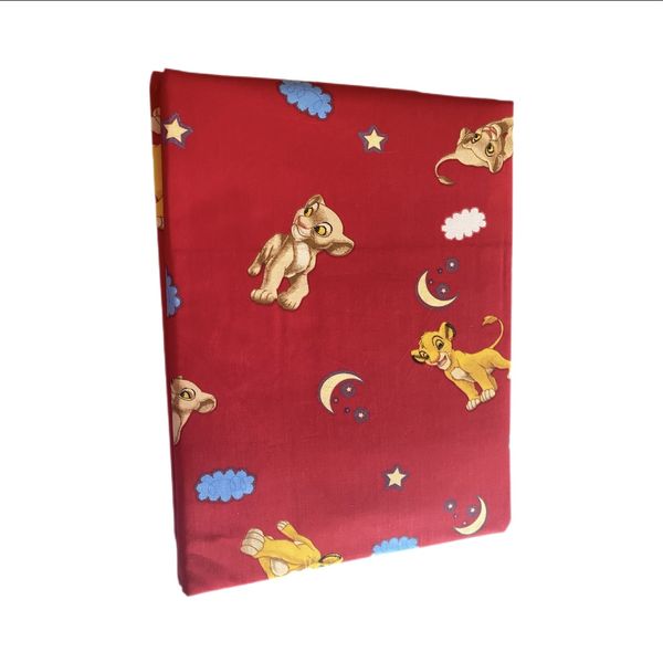 Red Dizney Kids Curtains 220 x 230
