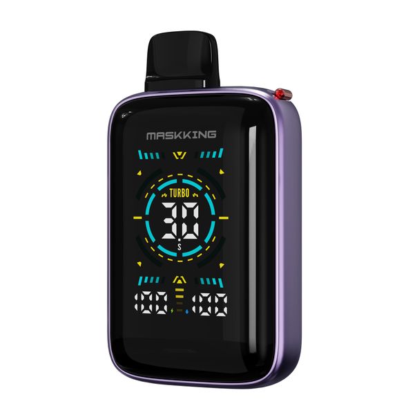 MK Vimaxi 20000 Puffs Disposable Rechargeable Full Screen Vape Grape Ice