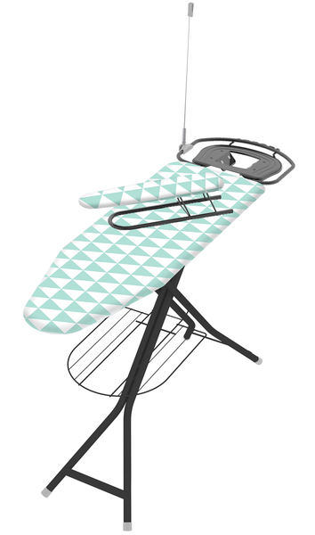 Colombo 6 Position Iron Board (120cmx40cm) with Ergonomic Iron Rest - Pratica