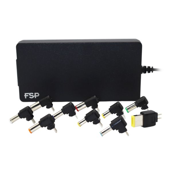 FSP NB Slim PRO 120W Universal Laptop Adapter - Black
