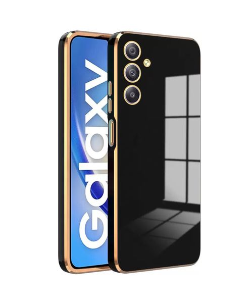 Wolfpack Electroplated Edge Soft TPU Bumper For Samsung Galaxy A34