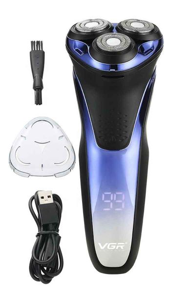 VGR V306 Electrical Mens Beard Trimmer - Waterproof &amp; Rechargeable