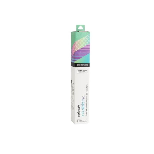 Cricut Infusible Ink Transfer Sheets 4-pack (Mermaid Rainbow)