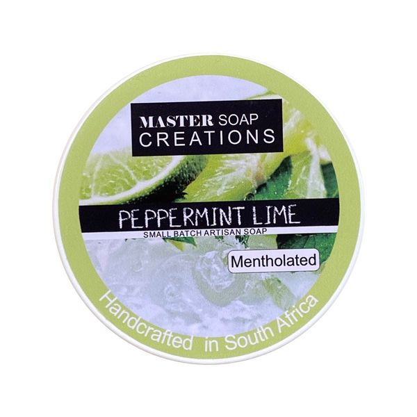 Shaving Soap Master Soap Creations Peppermint Lime