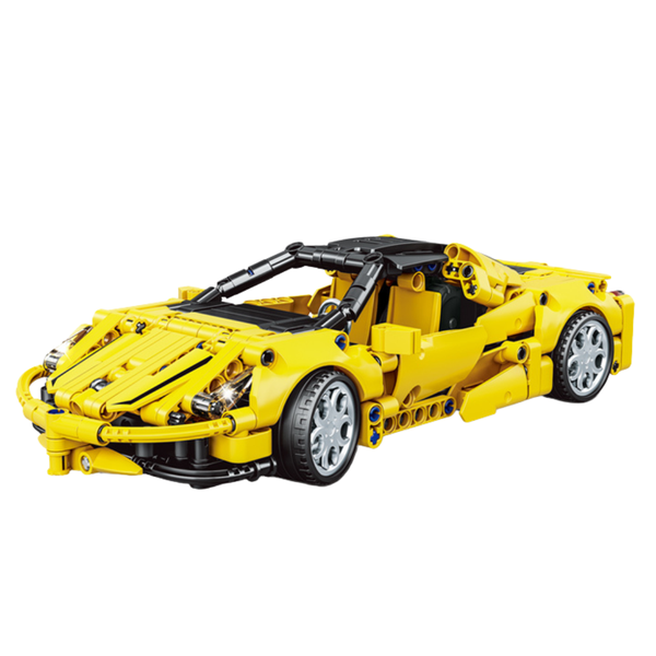 WOMA Technic Yellow Supercar | 361 PCS | Fast &amp; Furious Style | C0902