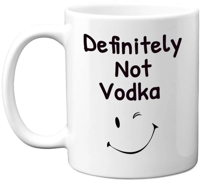Definitely Not Vodka Birthday Christmas Gift Premium Coffee Mug
