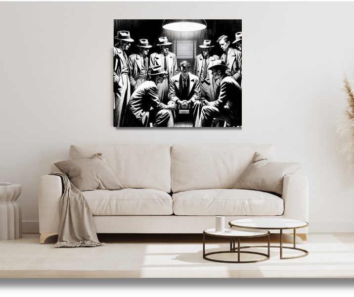 Canvas Wall Art Home Decor -Tony Has To Sleep