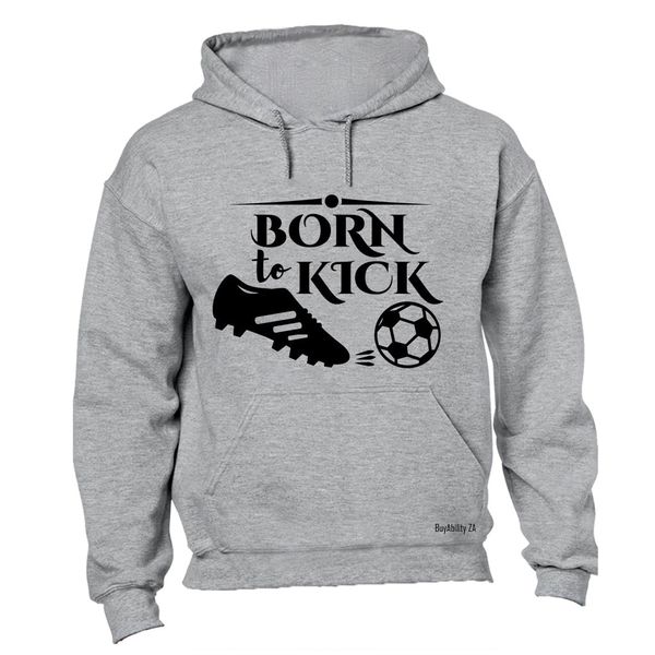 Born to Kick Mens Hoodie