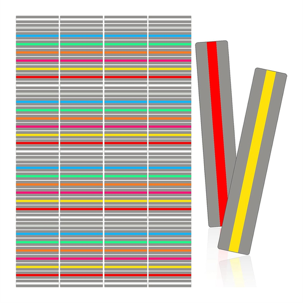100 Pack Back to School Guided Reading Strips Line Reader Strips