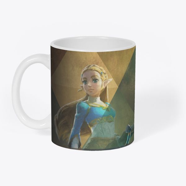 Legend of Zelda: Tears of The Kingdom Abstract Art Coffee Mug