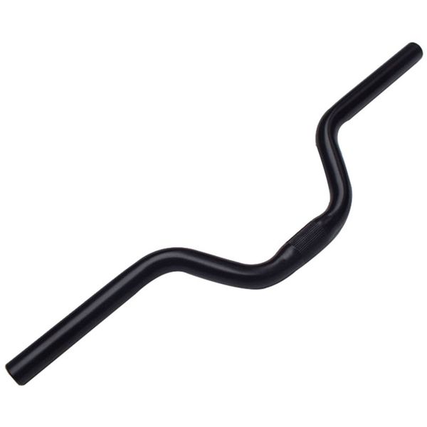 25.4X520mm Bicycle Handlebar Bike Riser Bar Ultra Light,Black