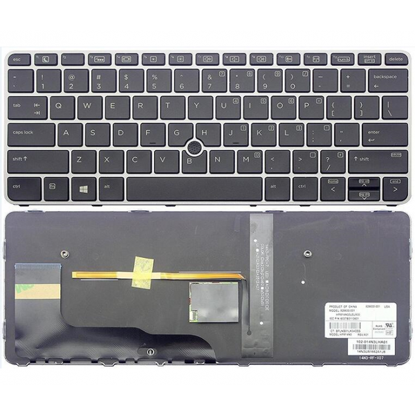 Replacement HP Elitebook 820 G4 828 G3 Laptop Keyboard Us Layout