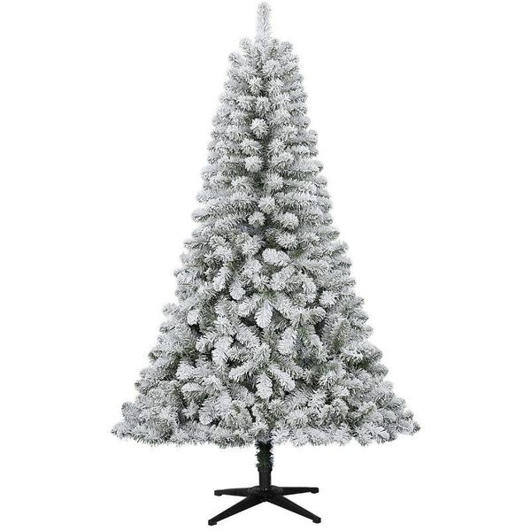 Evergreen Classic: 180cm Snowy Norway Spruce Christmas Tree