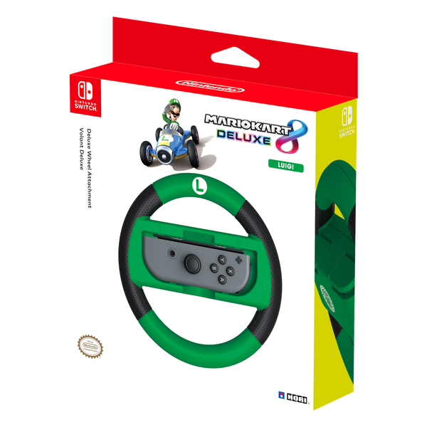 Mario Kart 8 Deluxe Racing Wheel (Luigi) for Nintendo Switch