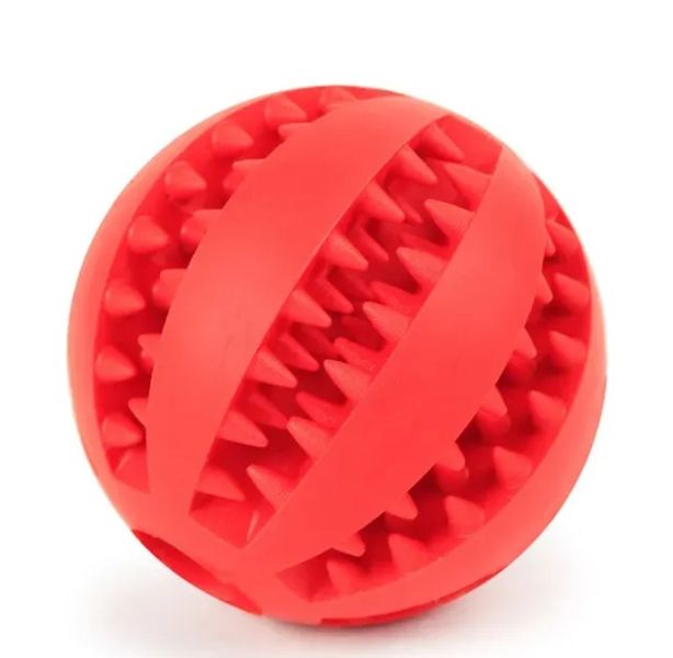 Interactive Dog Chew Ball Toy, Treat Dispensing,Teeth Cleaning &amp;Stimulation