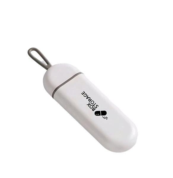 1 Pieces Portable 3 Grid Pill Case