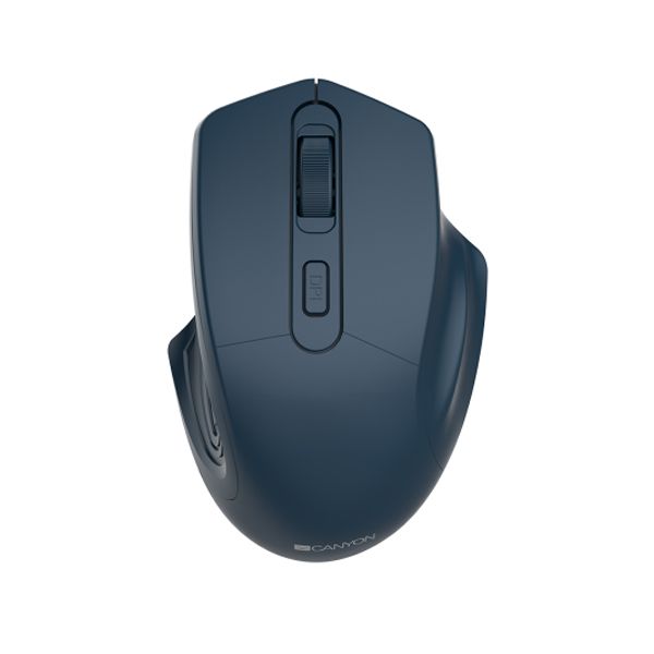 Canyon - 2.4GHz Wireless Optical Mouse with 4 buttons - Dark Blue