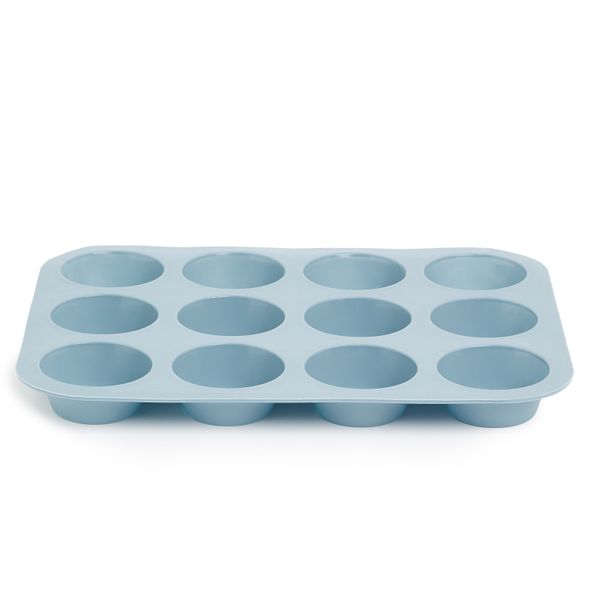 George &amp; Mason - 33cm Silicone Muffin Form - Blue
