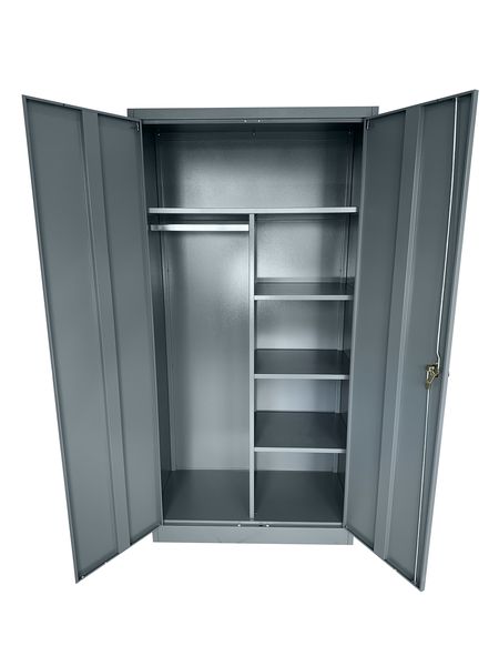 Steel Wardrobe - Grey