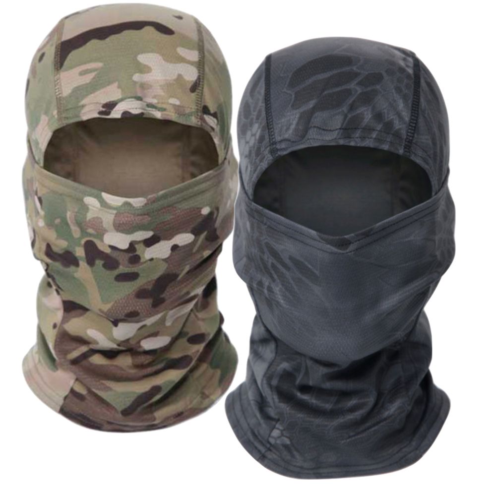 Sport Tactical Camouflage Balaclava Full Face Mask set of 2 | Shop ...