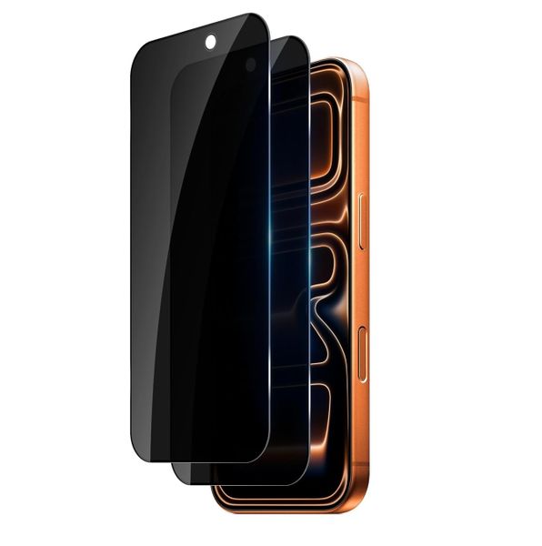 Anti-Spy Privacy ScreenProtector Compatible With iPhone17Pro Max 6.9"-2pack