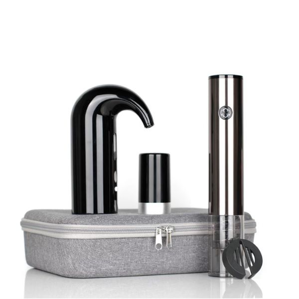 Portable Home Wine Electric Decanter and Electric Corkscrew Wine Set