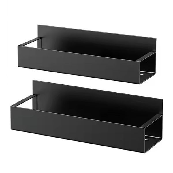 Magnetic Spice Rack &amp; Organizer Set for Refrigerator - Set of 2 Heavy Duty