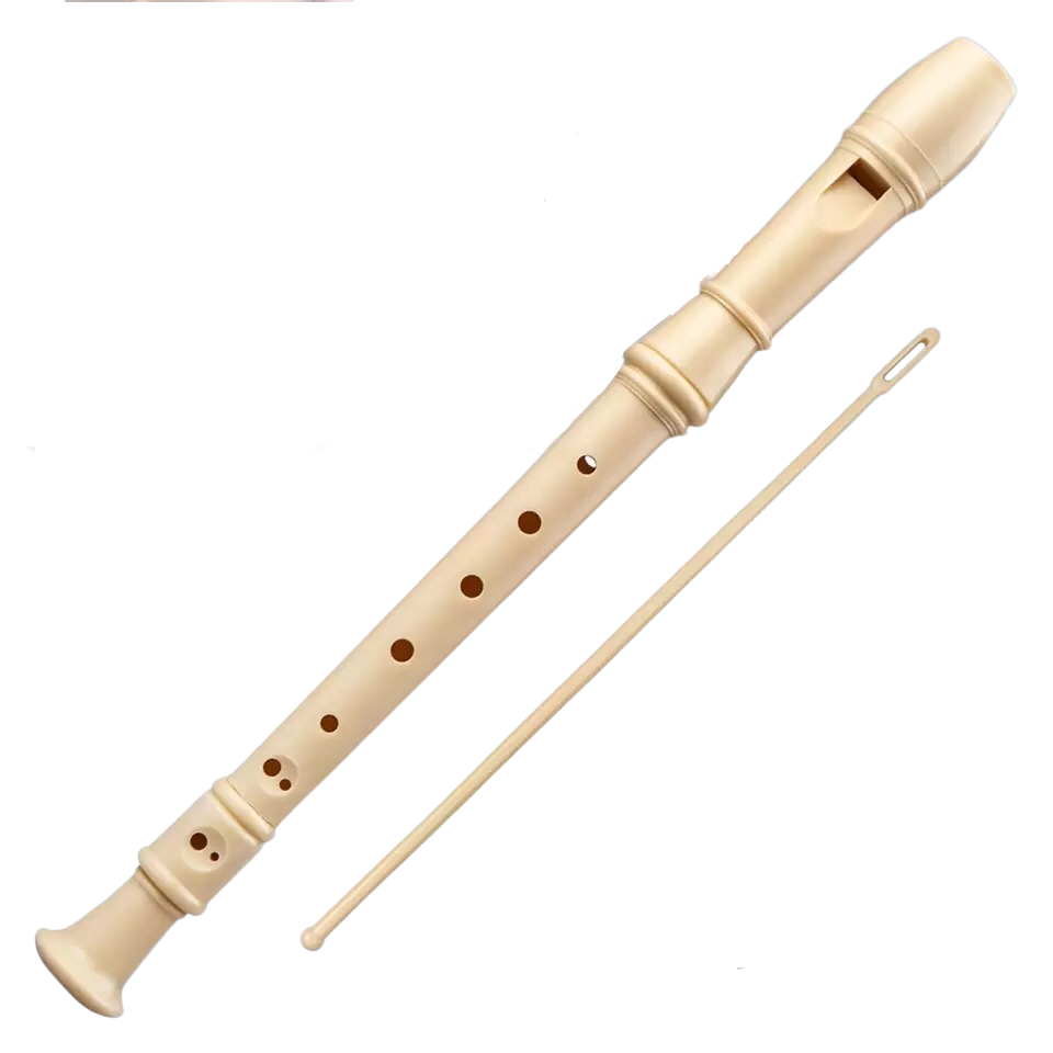 8 Hole Recorder for Kids with Carry Bag and Cleaning Rod
