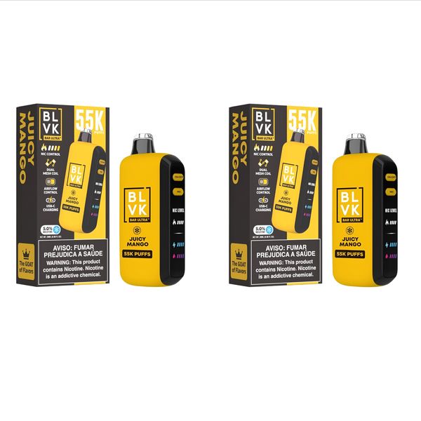 BLVK Ultra 55k Disposable Vape - Juicy Mango (Pack of 2)
